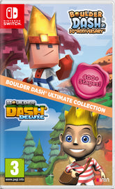 Boulder Dash Ultimate Collection 2&1 (bulder Dash 30th Anniversary + Bulder Dash Deluxe) Nintendo Switch